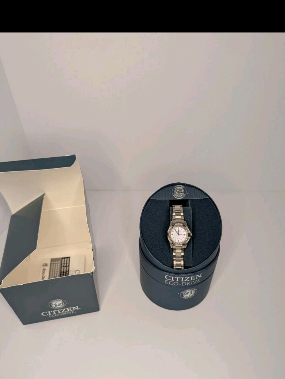 Citizen Women's Classic Date Window Silver Eco-Drive Watch EW1370-52Y